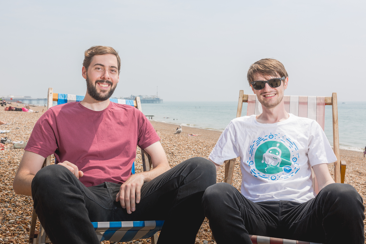 Christopher Weeks and Alastair Byrne, the startup founders looking out for your mental health