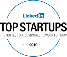 LinkedIn top startups UK 2019 logo