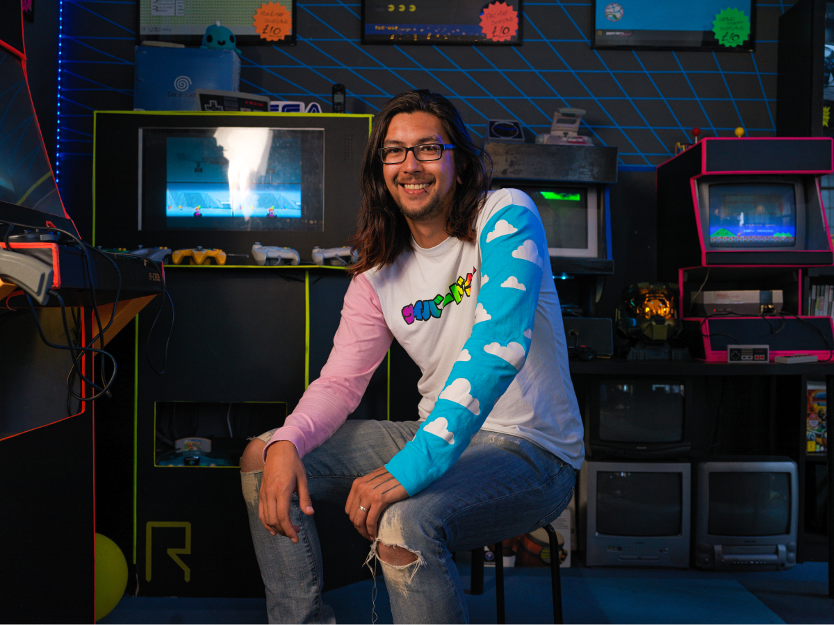 Androo Faulkner, the arcade owner bringing gaming back, retro style