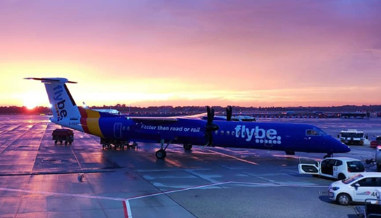 Flybe aircraft. Photo by @eric84s