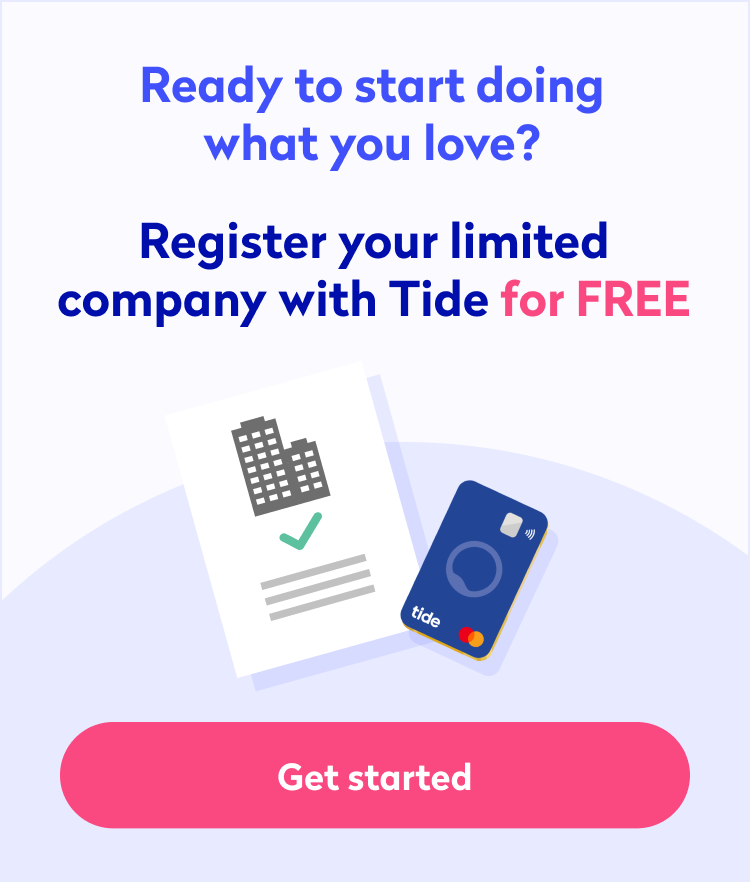 register your company with Tide