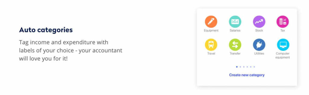 Tide web application auto-categorization page user interface
