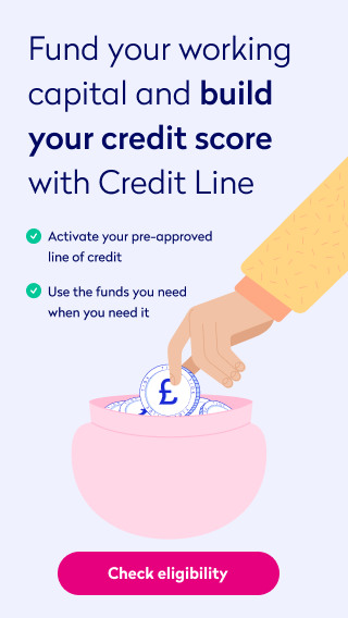 Fund your working capital and build your credit score with Credit Line. Activate your pre-approved line of credit. Use the funds you need when you need it. Check eligibility.